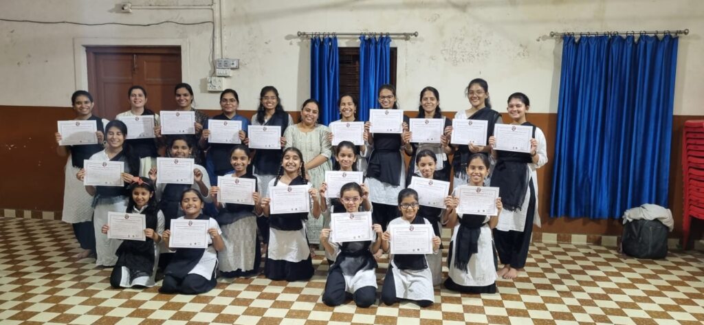 100% result in Gandharva Mahavidyalaya exams for the session 2023-24